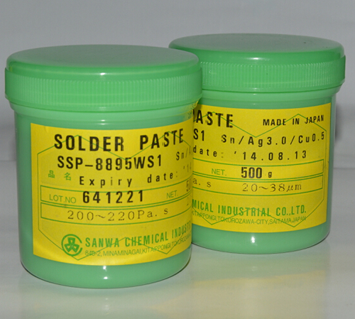 SANWA三和水溶性錫膏(SSP-8895WS1) SANWA三和水溶性錫膏(SSP-8895WS1)